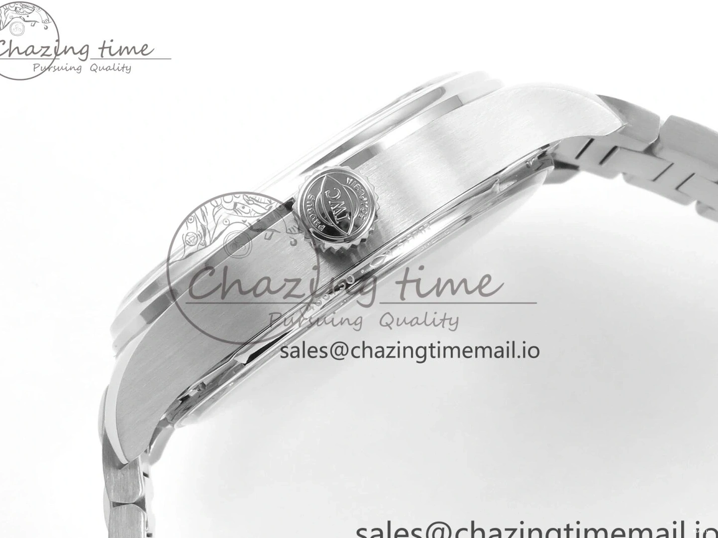 MIROTIME 0306 FashionForward Portugieser Auto IWC0562D APSF 1:1 Best Edition Light Blue Dial on SS Bracelet A 6994